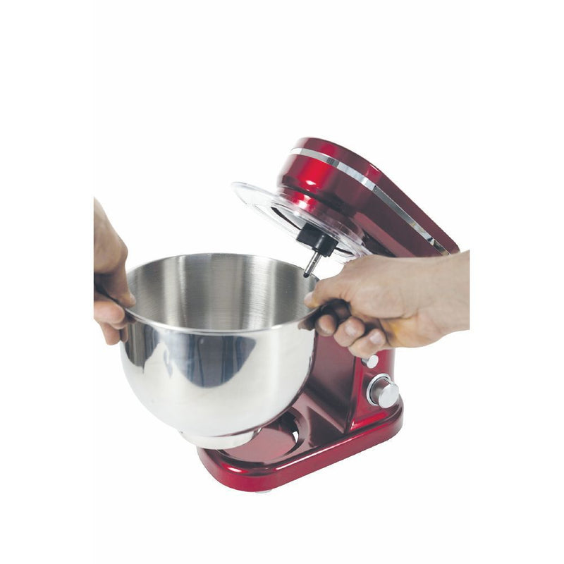 Impastatrice Planetaria Professionale 1200W 5L - 6 Velocità, Gancio E Fruste, Marca BEHOME - Foto 6