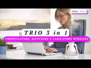TRIO 3in1 - Umidificatore, diffusore di aromi e caricatore wireless! Olio in OMAGGIO