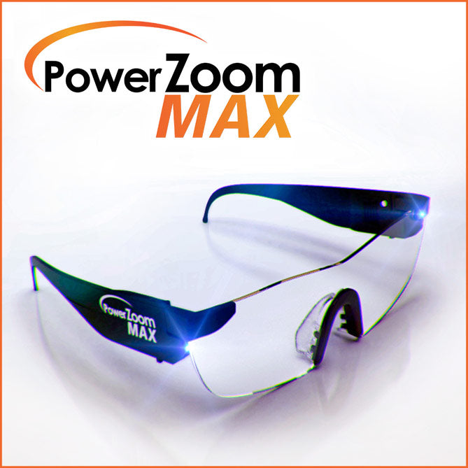 Kit completo Occhiali Power Zoom Max + Spray
