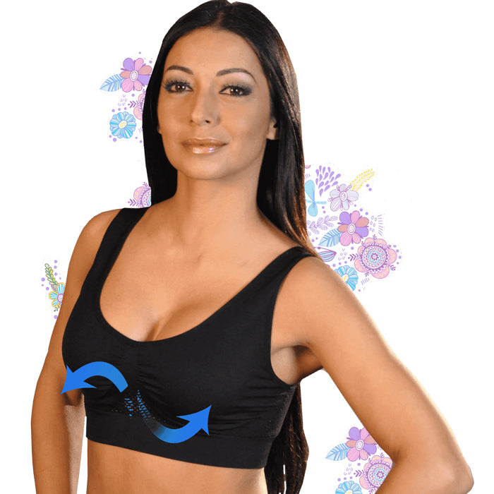 Breathable Bra Comfort Air Bra Nome Modella Reggiseno Traspirante